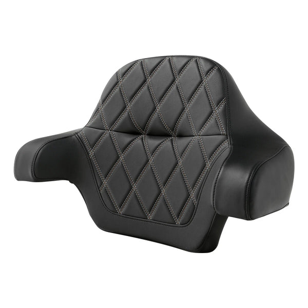 Motorcycle Passenger Wrap-around Backrest Pad Fit For Harley Touring 14-23