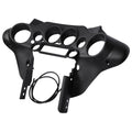 Black Speedometer Cover Inner Fairing Fit For Harley Touring Electra Glide Flhtc