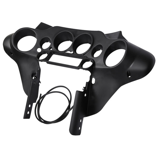 Black Speedometer Cover Inner Fairing Fit For Harley Touring Electra Glide Flhtc