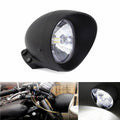 LED Black Bullet Headlight For Harley Cruise Chopper Honda Steed Shadow Custom