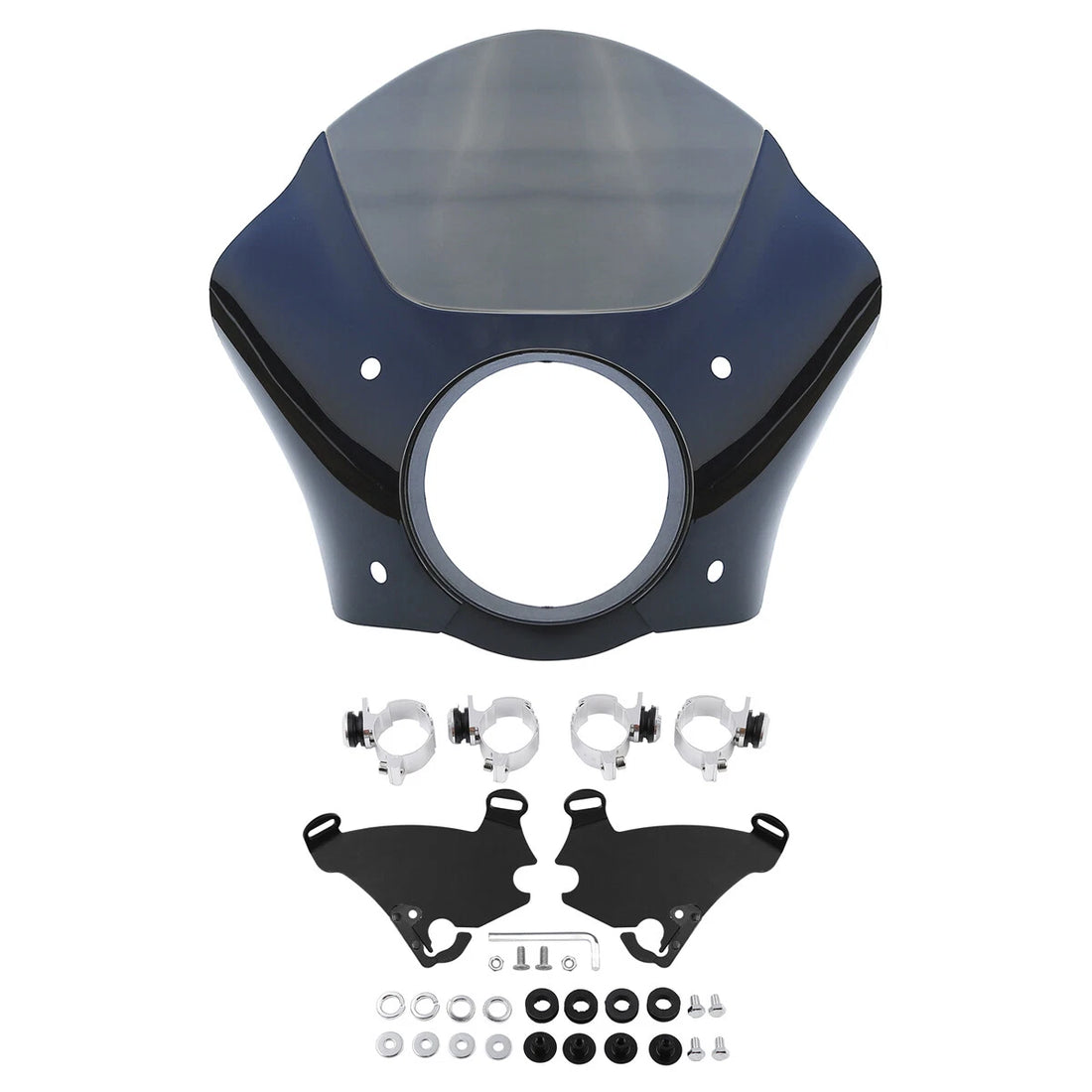 Gauntlet Headlight Fairing Trigger Lock Mount Fit For Harley Sportster XL 88-22