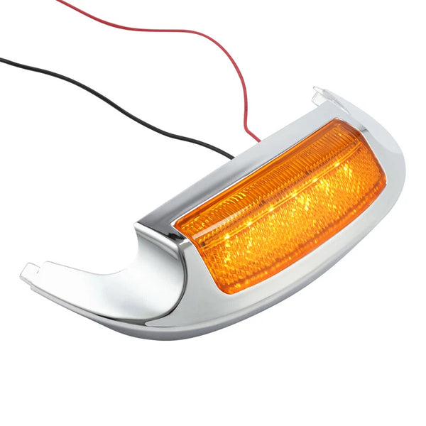 Front Fender Tip Light Fit For Harley Electra Glide Ultra Classic Low 2014-2022