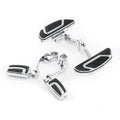 Floorboard Highway Footpeg 1.25'' Long Angled Mount Fit For Harley Touring 93-25