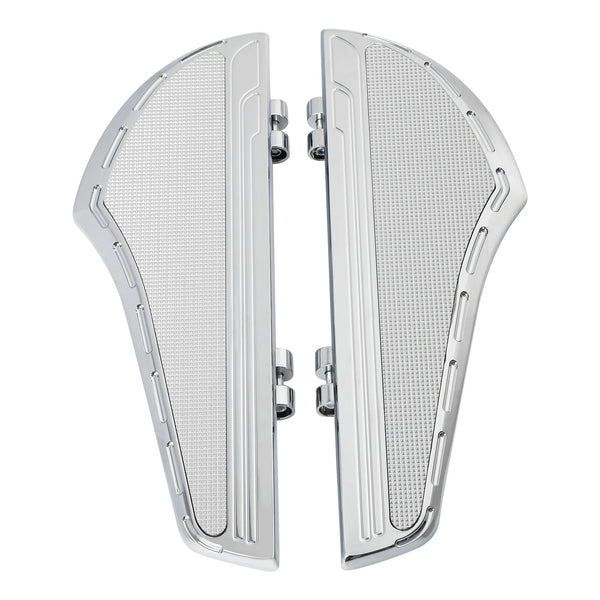 Rider Driver Floorboard Footboard Fit For Harley Touring 2000-2024 Softail 00-17