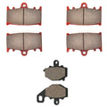Motorcycle Brake Pads Front&Rear For Kawasaki ZX6R ZX-9R ZX9R Zzr ZX 400 600 900