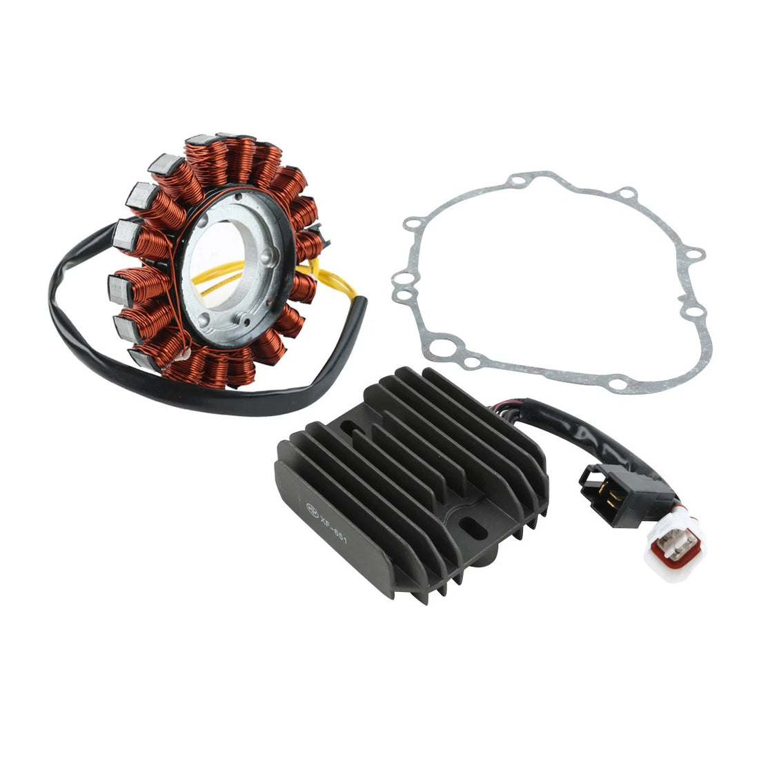 Stator Coil & Regulator Rectifier Gasket Fit For Suzuki Gsxr 600 GSX-R 750 06-22