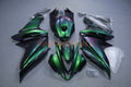 Green Purple Chameleon Fairing Kit +Bolts For Yamaha YZF R125 2008-2013, 14-2018