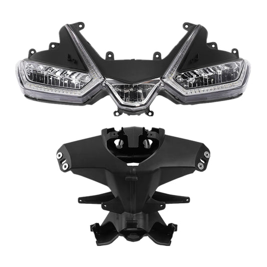 LED Front Headlight Headlamp & Fairing Stay Bracket Fit For Aprilia RS660 21-25