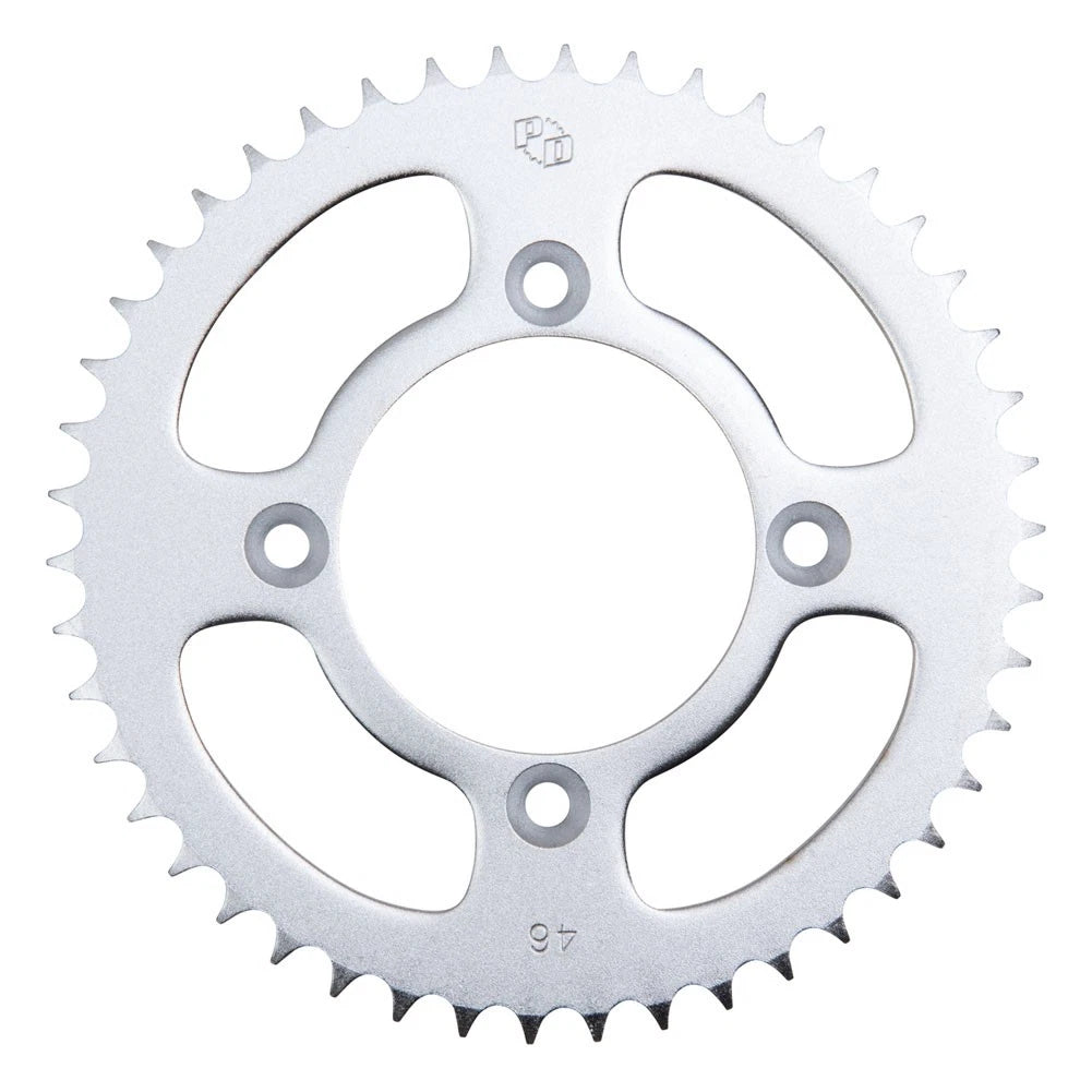 Primary Drive Rear Steel Sprocket 46 Tooth Silver For Honda CRF125F 2014-2024