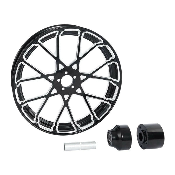 18''X3.5'' Front Wheel Rim Hub Single Disc Fit For Harley Road King Glide 97-20