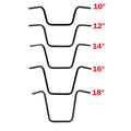 10"/12"/14"/16"/18" Ape Hanger 1" Handlebar Fit For Harley Softail Sportster XL