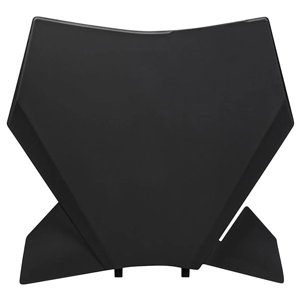 UFO Front Number Plate Black For KTM 300 SX (Fuel Injected) 2023-2026