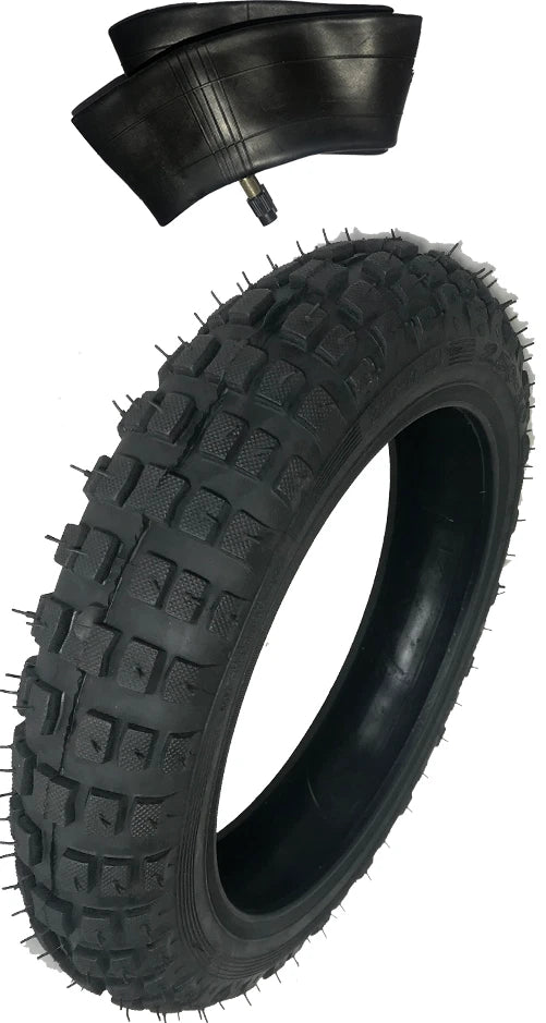 Heavy Duty Tire And Tube Straight Stem Size 2.50-10 2.50X10 For Honda XR50 10"