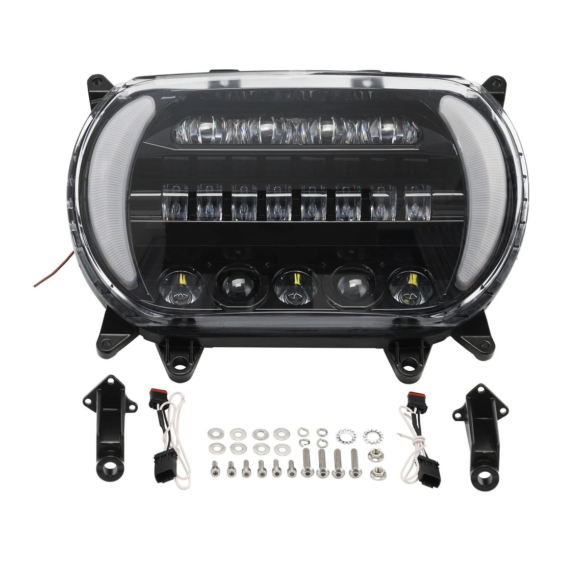 Front LED Headlight Assembly Turn Signal Light Fit For Harley Road Glide 2015-23