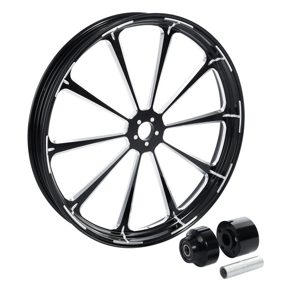 30" x 3.5" Front Wheel Rim Hub Single Disc Fit For Harley Street Glide ABS 97-21