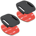 Tusk 218-594-0001 Equinox Replacement Go Pro Flat Mounts 2 Pack