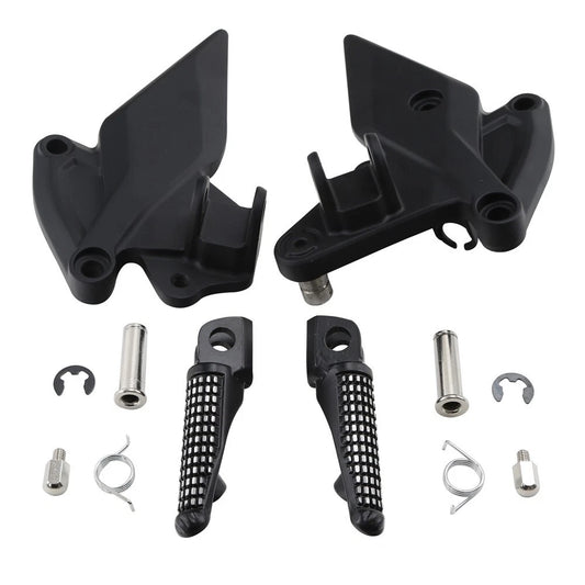 Fit For Kawasaki Z1000 ZR1000 2010-2021 20 Black Front Driver Foot Pegs Bracket