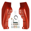 Mid Frame Air Deflectors Fit For Harley Touring Road Glide 2009-23 Sunset Orange