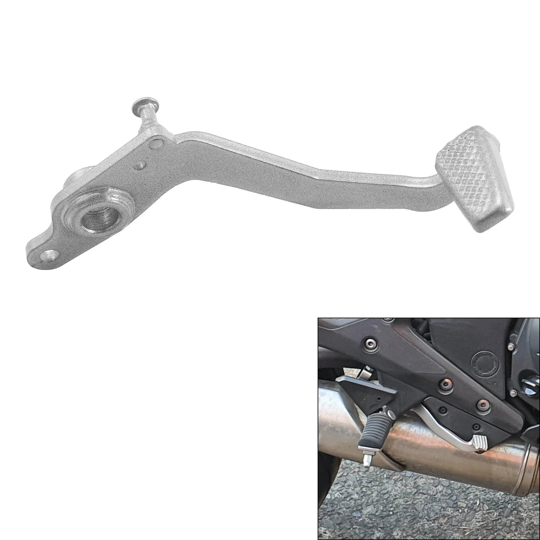 Rear Brake Pedal Foot Lever Fit For Kawasaki Z650RS 2022-2025 Ninja 650 2017-25