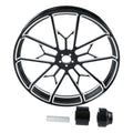 23'' Front Wheel Rim Single Disc Hub Fit For Harley Street Road Glide ABS 97-21