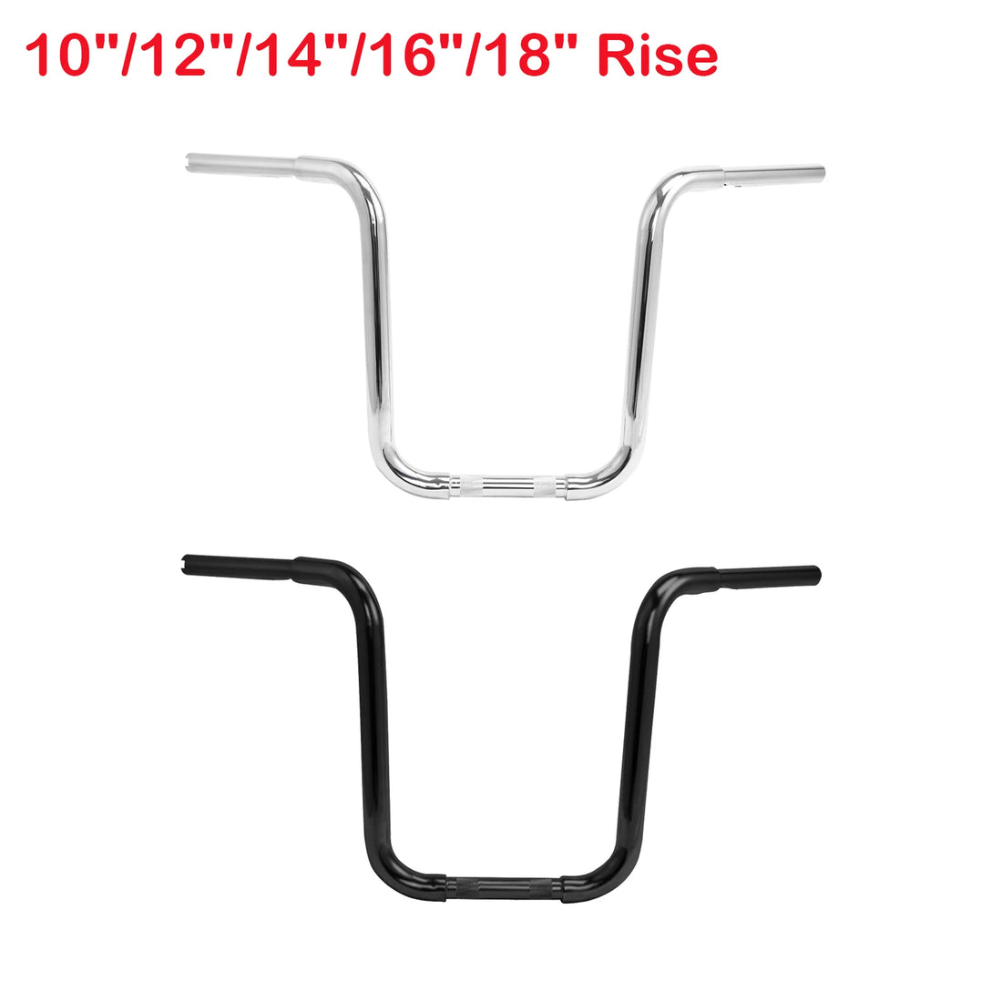 10/12/14/16/18'' Rise Ape Hanger Handlebar Fit For Harley FLST FXST Sportster XL