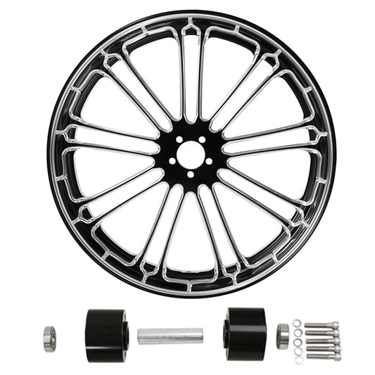 18" x 3.5" Front Wheel Rim Dual Disc Hub Fit For Harley Street Glide 1997-2021