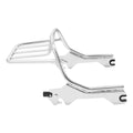 Chrome Two-Up Luggage Rack Fit For Harley Breakout Fxbrs Fat Boy Flfbs 2018-2025