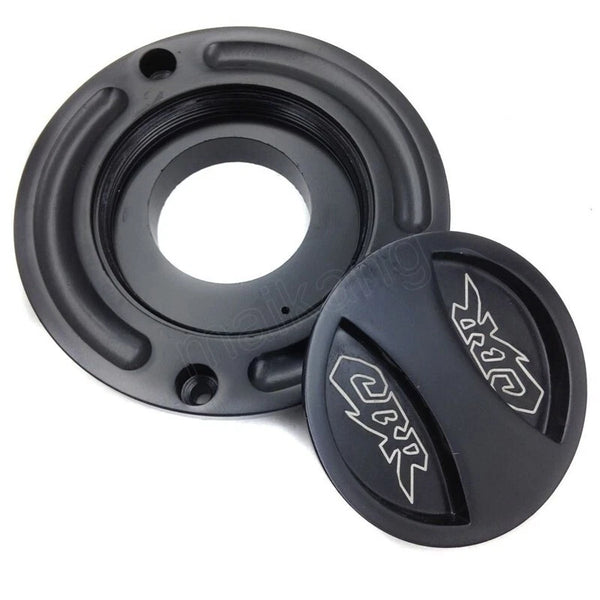 Fit for Honda CBR600RR 2003-2015 CBR1000RR 2004-2015 Black Keyless Fuel Tank Cap