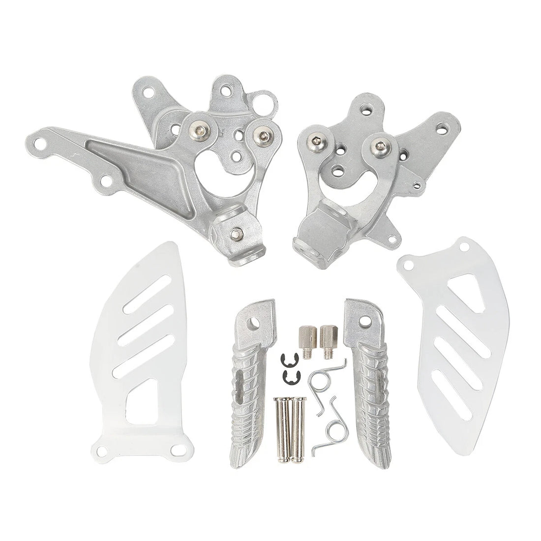 Front Rider Footpegs Footrests Bracket Fit For Suzuki GSXR600 GSXR750 2011-2025