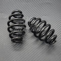 Black 3" Barrel Coiled Solo Seat Spring For Harley Chopper Bobber Softail Custom