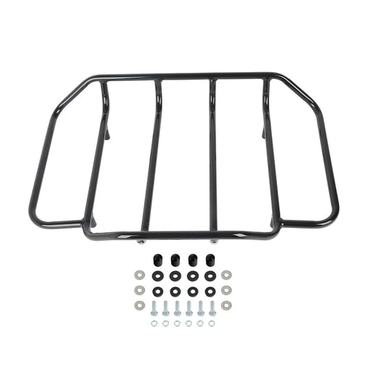 Black Luggage Rack For Harley Touring Road King Street Glide Classic