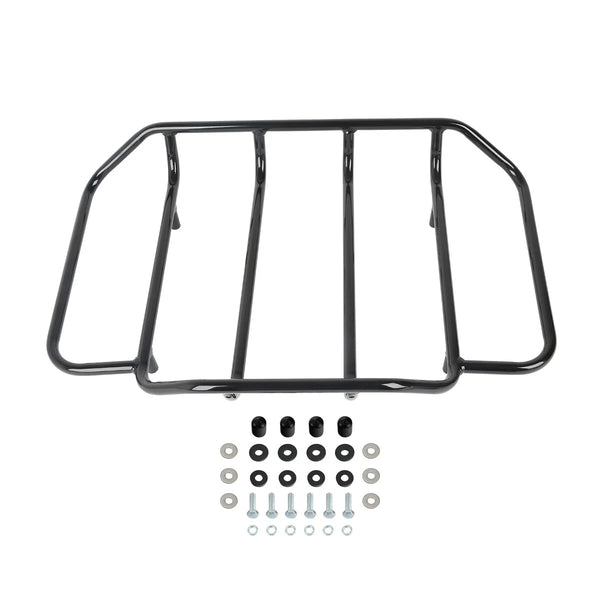 Black Luggage Rack For Harley Touring Road King Street Glide Classic