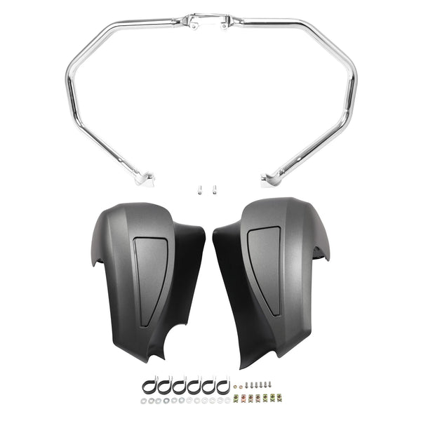 Engine Guard Highway Bar & Lower Vented Fairings Fit For Indian Chieftain 19-24