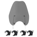 Windshield w/ 41mm Quick Release Clamps Fit For Harley Fxst 1988-2013