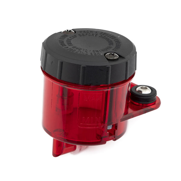 Motorcycle Red Front Brake Clutch Master Cylinder Fluid Reservoir Oil Tank Pump