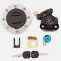 Fit Suzuki Hayabusa GSX1300R 1999-2007 Ignition Switch Fuel Gas Cap Seat Lock