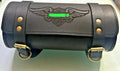 Pure Leather Tool Bag Engraved For Harley Davidson Motorcycle IN Black Color