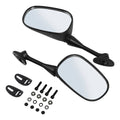 Pair Black Rear View Mirrors Fit For Honda CBR600RR 2003-2025 CBR1000RR 2004-07