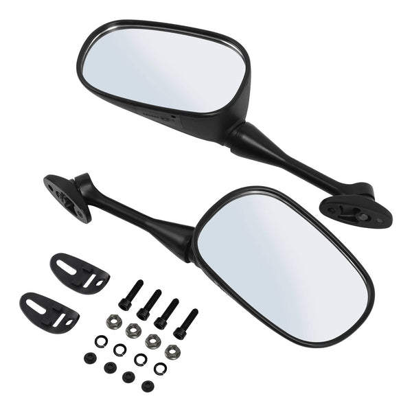 Pair Black Rear View Mirrors Fit For Honda CBR600RR 2003-2025 CBR1000RR 2004-07