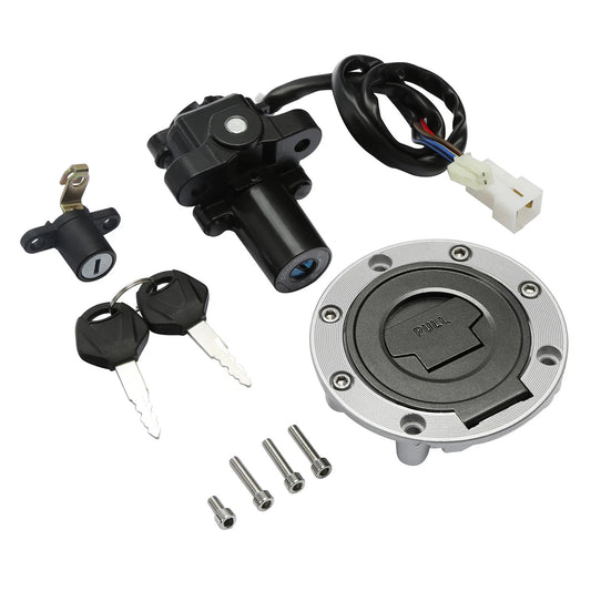 Fuel Gas Ignition Switch Key Seat Lock Fit For Yamaha Yzf R6 03-05 FJR1300 04-10