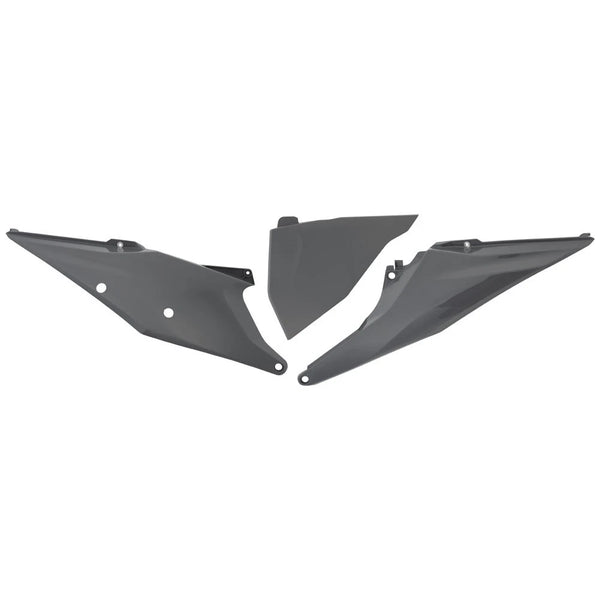 UFO Side Panels Non Vented Grey For KTM 250 XC (Fuel Injected) 2020-2022