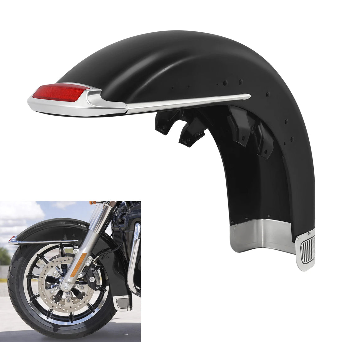 Front Fender Fit For Harley Touring Road King Electra Glide Ultra Classic 89-13