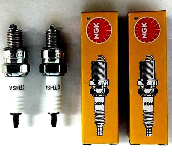 2) Spark Plug For Honda NSF100 Nsf 100 NSF-100 Bike Youth Sparkplug New