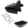 King Trunk Pad Mount Rack Fit For Harley Softail Heritage Classic Flhcs 2018-26