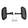 Passenger Black Floorboards Fit For Harley Street Electra Road Glide 1993-2025
