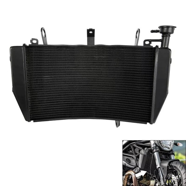 Fit For 2014 2015-2021 Ducati Monster 821 1200 Aluminum Engine Cooling Radiators