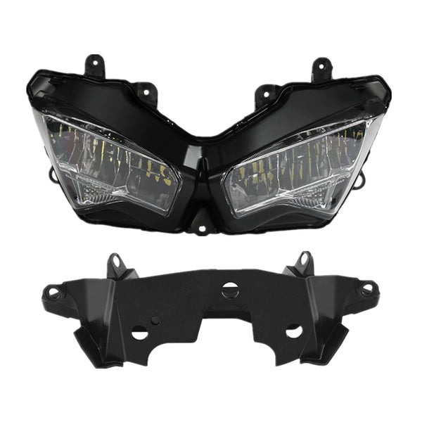 Headlight Assembly & Fairing Bracket Fit For Kawasaki Ninja ZX-6R 2019-2023