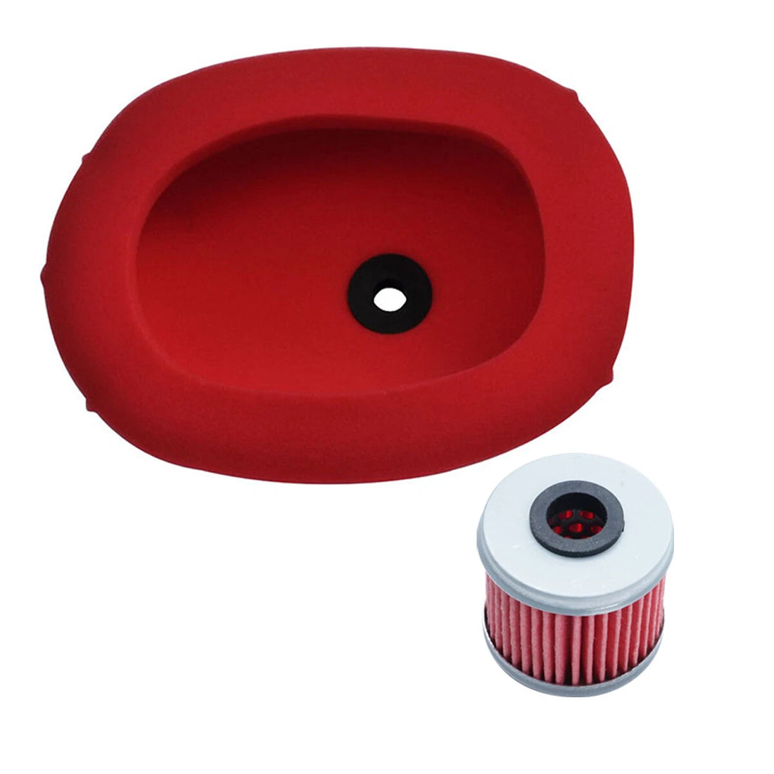 Air Filter and Oil Filter For Honda CRF250R 18-19 CRF250RX CRF450R 17-20