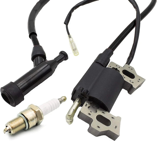 Ignition Coil Spark Plug For Predator 212CC Coleman 196CC 197CC 5.5HP 6.5HP Bike