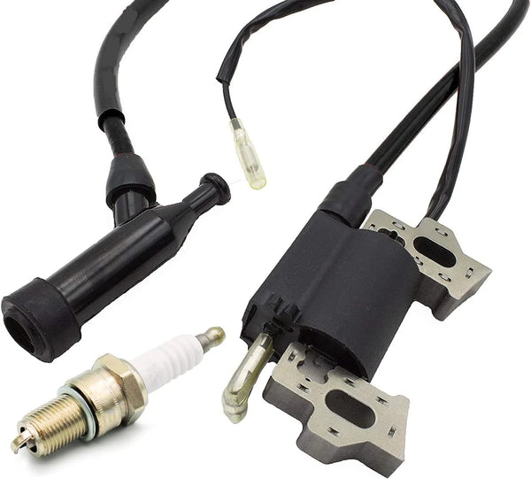 Ignition Coil Spark Plug For Predator 212CC Coleman 196CC 197CC 5.5HP 6.5HP Bike